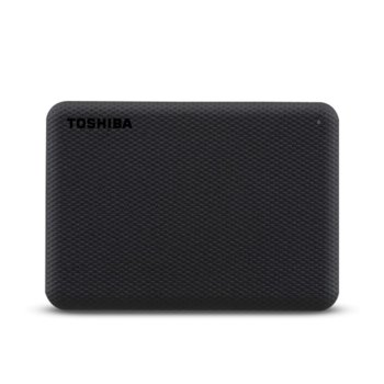 Твърд диск 1TB, Toshiba Canvio Advance, черен, външен, 2.5" (6.35 cm), USB 3.2 Gen 1 | JAR Computers Toshiba 1TB Canvio Advance Black