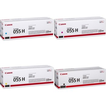 Тонер касета за Canon LBP66x series/MF74x series, Black - CRG-055H BK - 020C002AA, заб.: 7600 брой копия | JAR Computers Canon CRG-055H BK