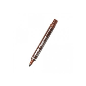 Маркер Pentel N50, кафяв, от 1.5 до 2.5 mm, перманентен | JAR Computers Pentel N50