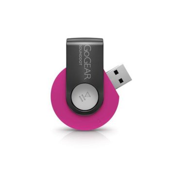 Philips MP3 Player - 2GB - Pink - non-FM