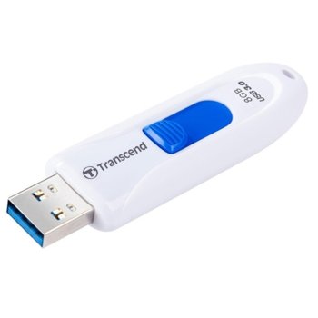 Памет 8GB USB Flash Drive, Transcend JetFlash 790, USB 3.1, бяла | JAR Computers 8GB Transcend JetFlash 790 TS8GJF790W
