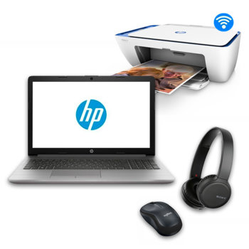 HP 250 G7 + DeskJet 2630 + WH-CH510 + M220 Silent