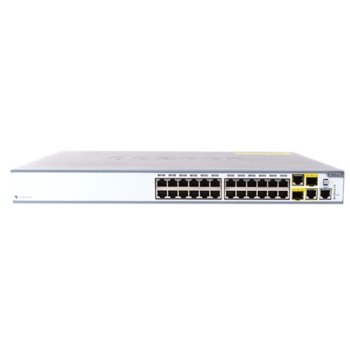 Суич Opzoon PT-2960-26P, 24-port 10/100BASE-T PoE (802.3af), 2-port Combo GbE (RJ-45/SFP) | JAR Computers Opzoon PT-2960-26P