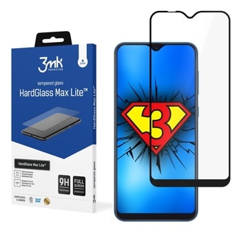 Протектор от закалено стъкло /Tempered Glass/ 3МК HardGlass Max Lite, за Samsung Galaxy A70e image