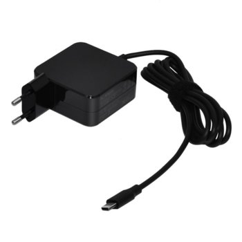 Захранване (заместител) универсално за лаптопи HP/DELL/Lenovo/Xiaomi/Huawei, 20V/2.25A, 45W, USB Type-C | JAR Computers MAKKI-NA-TC-39