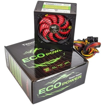 Захранване TrendSonic ECO POWER, 600W, 120mm вентилатор | JAR Computers TrendSonic ECO POWER 600W