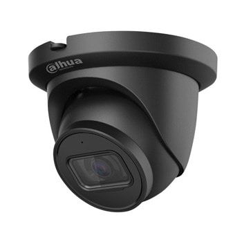 IP камерa Dahua IPC-HDW2541TM-S-0280B Black, куполна камера, 5Mpix (2592x1944@25FPS), 2.8mm моторизиран обектив, H.265/H.264/H.264H/H.264B/MJPEG, IR осветление (до 30 м.), външна IP67, PoE (802.3af), microSD до 512GB, микрофон | JAR Computers Dahua IPC-HDW2541TM-S-0280B Black