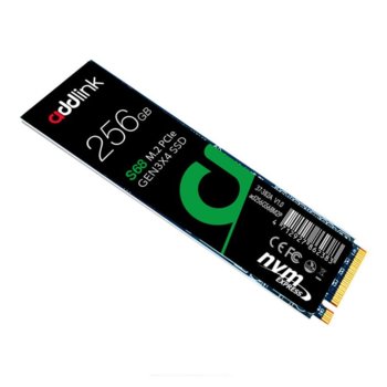 Памет SSD 256GB, Addlink S68, NVMe, M.2 (2280), скорост на четене 2000 MB/s, скорост на запис 1200 MB/s | JAR Computers Addlink S68 256GB ad256GBS68M2P
