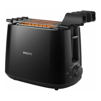 Тостер Philips HD2583/90, 8 степени, функция размразяване, автоматично изключване, 550W | JAR Computers Тостер Philips HD2583/90