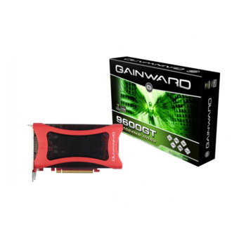 Видео карта GF 9600GТ, 1GB Gainward PCI-E, 128bit, DDR2, 2xDVI, TV Out | JAR Computers GF 9600GТ