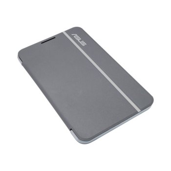 Калъф за таблет, до 7" (17.78 cm), "бележник", за MeMO Pad 7, сребрист | JAR Computers MagSmart Cover (ME176C/ME176CX) Silver