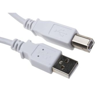 Кабел USB A(м) към USB B(м) 2m