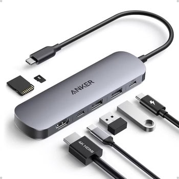 Anker USB-C Hub (7-in-1) A83D2HA1
