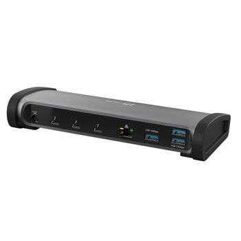 Докинг станция j5create JTD562, от Thunderbolt 4 към 1x USB-C, 3x USB-C (Thunderbolt 4), 4x USB-A, 1x AUX, 1x RJ45, 1x SD четец, сива | JAR Computers Докинг станция j5create JTD562