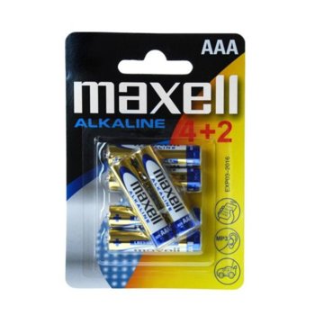 Maxell 6x AAA 1.5V