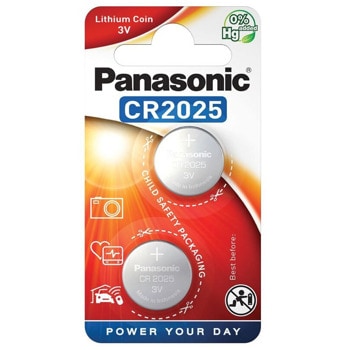 Батерии литиеви Panasonic CR-2025 EP/2B