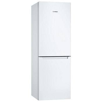 Хладилник с фризер Bosch KGN33NWEB, клас E, 282 л. общ обем, свободностоящ, 237kWh/годишно, No Frost, бял | JAR Computers Хладилник с фризер Bosch KGN33NWEB