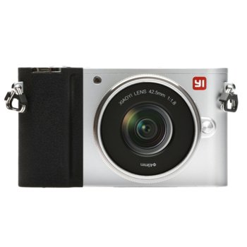 Видеокамера YI M1 Mirrorless, е пакет с Standard Zoom Lens, 4K(до 30FPS), 3" (7.62 cm) LCD дисплей, вграден микрофон, microHDMI, USB, сива | JAR Computers YI M1 Mirrorless Standard Zoom Lens