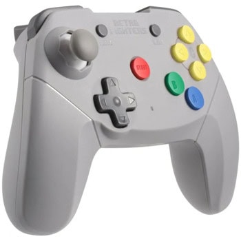 retro fighters brawler64 bluetooth nso ed gray