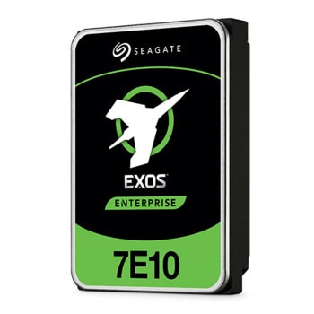 Твърд диск 4TB Seagate Server Exos 7E10 512E/4kn, SATA 6Gb/s, 7200rpm, 256MB кеш, 3.5"(8.89 cm) | JAR Computers Seagate 4TB Server Exos 7E10 ST4000NM024B