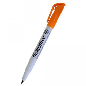 Перманентен маркер FlexOffice PM02 оранжев