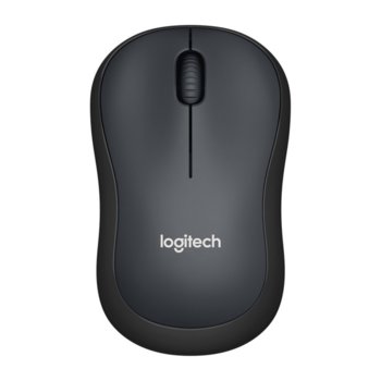 Мишка Logitech M220 Silent, оптична (1000dpi), безжична, USB, черна | JAR Computers Logitech M220 Silent (910-004878)