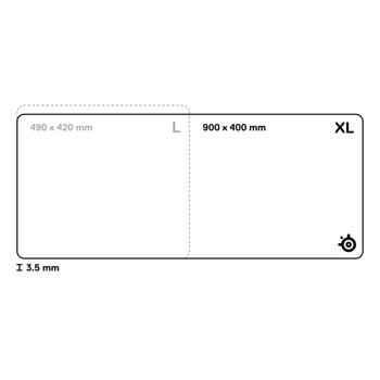 SteelSeries QcK Performance XL Speed Разопакован п