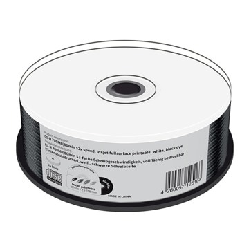 Оптичен носител CD-R, 700MB, Media Range, 52x, 25 бр | JAR Computers MediaRange CD-R 700MB 52x