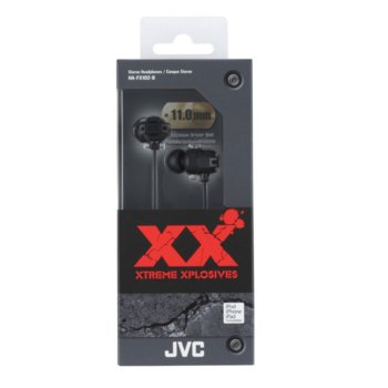 JVC HA-FX102-B Xtreme Xplosives Black