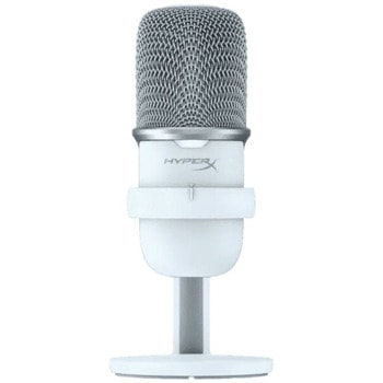 Микрофон HyperX SoloCast, USB, кардиоиден, 96kHz, бял image