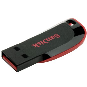 Памет 8GB USB Flash, SanDisk "Cruzer Blade", чернa | JAR Computers SanDisk "Cruzer Blade" 8GB Black