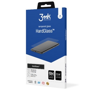 Протектор от закалено стъкло /Tempered Glass/ 3MK HardGlass за Apple iPhone 14 Pro, 9H твърдост | JAR Computers 3MK Hard Glass iPhone 14 Pro