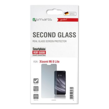 4smarts Glass Cover за Xiaomi Mi 8 Lite 4S493306