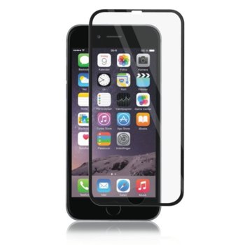 Протектор от закалено стъкло /Tempered Glass/ за iPhone 6S, iPhone 6- черен | JAR Computers Panzer Full Tempered Glass Protector