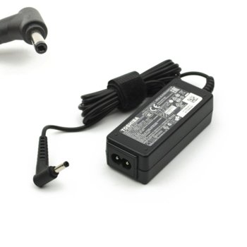 Захранване (оригинално) за лаптопи Toshiba 19V 2.37A 45W, (4.0x1.7) 2 prong | JAR Computers Оригинално зарядно за лаптоп Toshiba 19V 2.37A 45W