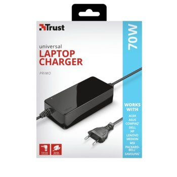 Trust Primo Laptop Charger 19V-70W