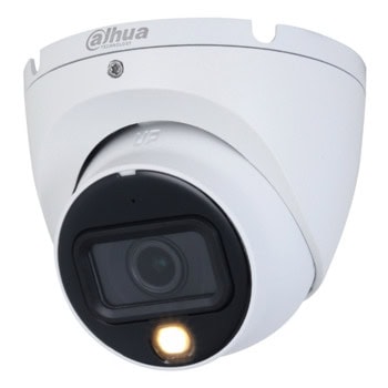 HDCVI камера Dahua HAC-HDW1200TLMP-IL-A-0280B-S6, куполна камера, 2Mpix(1920x1080@30fps), 2.8mm обектив, IR осветеност (до 20м), външна IP67, вграден микрофон | JAR Computers Dahua HAC-HDW1200TLMP-IL-A-0280B-S6