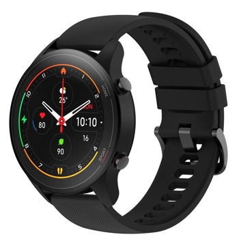 Смарт часовник Xiaomi Mi Watch, 1.39" (3.53 см) AMOLED сензорен дисплей, Fitness Tracking, 5ATM, Bluetooth, Wi-Fi, черен image