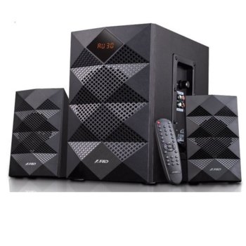 Тонколони Fenda F&D A180X, 2.1, RMS 42W (2x14W + 14W), Bluetooth/USB, черни | JAR Computers 2.1 Fenda F&D A180X