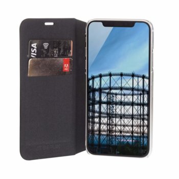 JT Berlin Folio for Apple iPhone XS Max 10400 blk