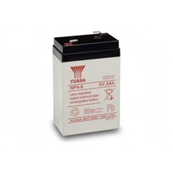 YUASA NP4-6 VRLA battery 6V/4Ah
