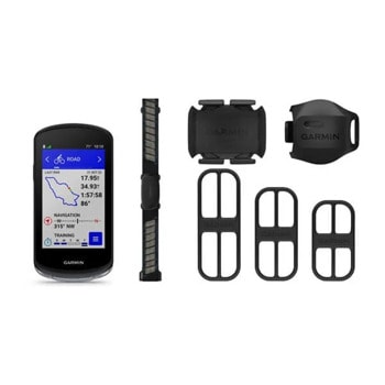 Навигация за велосипеди Garmin Edge 1040 Bundle, 3.5" (8.89 cm) дисплей, GPS, Wi-Fi, ANT+, Bluetooth, 32GB вградена памет, до 30 часа време за работа, microSD слот, IPX7 водоустойчивост, включва сензори за скорост и каданс/пулсомер, основна карта | JAR Computers Garmin Edge 1040 Bundle 010-02503-11