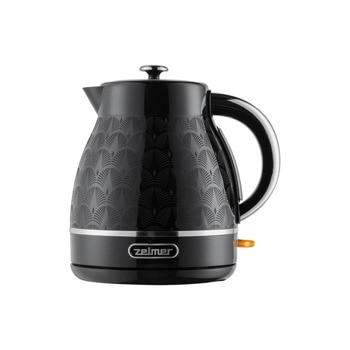 Електрическа кана Zelmer Jungle ZCK7640, вместимост, 1.7 l, 2200W, черна | JAR Computers електрическа кана zelmer jungle zck7640