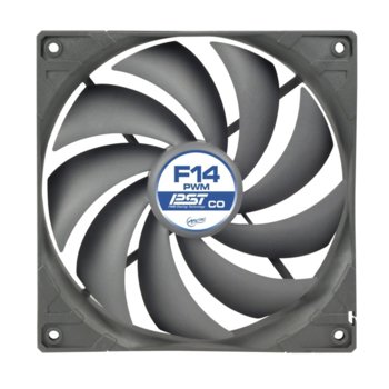 Вентилатор 140mm, Arctic F14 PWM PST CO, 4-пинов, 1350rpm | JAR Computers Arctic F14 PWM PST CO (ACFAN00080A)