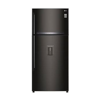 Хладилник с фризер LG GTF744BLPED, клас E, 509 л. общ обем, свободностоящ, 280 kWh/годишно, LINEARCooling, DoorCooling+, Fresh 0 Zone, Multi Air Flow, черен | JAR Computers LG GTF744BLPED
