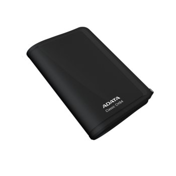 Твърд диск 1000GB A-Data CH94, черен, 2.5" (6.35 cm), външен, черен, USB2.0 (+захранване през USB) | JAR Computers 1000GB A-Data CH94