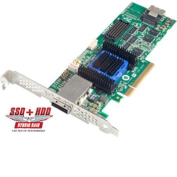 PCIe Gen2 x8 Adaptec 6445 Single RAID adapter