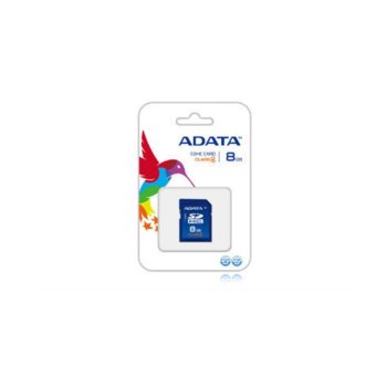 8GB SDHC A-data Class 4