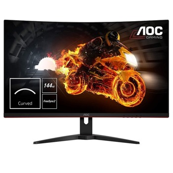 Монитор AOC CQ32G1, 31.5" (80.01 cm) VA панел, 144Hz, Quad HD, 1ms, 80000000:1, 300 cd/m2, DisplayPort, HDMI | JAR Computers AOC CQ32G1