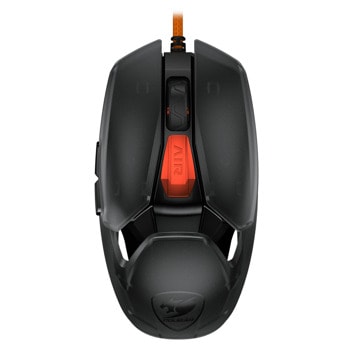 Мишка Cougar Gaming Airblader Tournament, оптична (20 000dpi), USB, черна, гейминг, 6 програмируеми бутона, PixArt PAW3399 сензор | JAR Computers Мишка Cougar Gaming Airblader Tournament черна